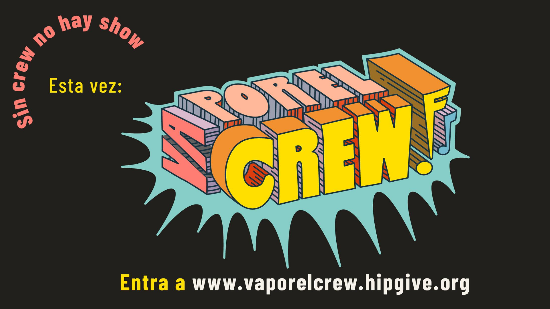 Esto&nbsp;¡Va&nbsp;por&nbsp;el&nbsp;crew!&nbsp;&nbsp;&nbsp;&nbsp;&nbsp;&nbsp;&nbsp;&nbsp;